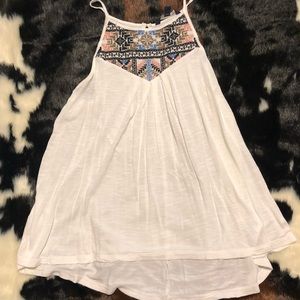 High Neck American Eagle Tank Top